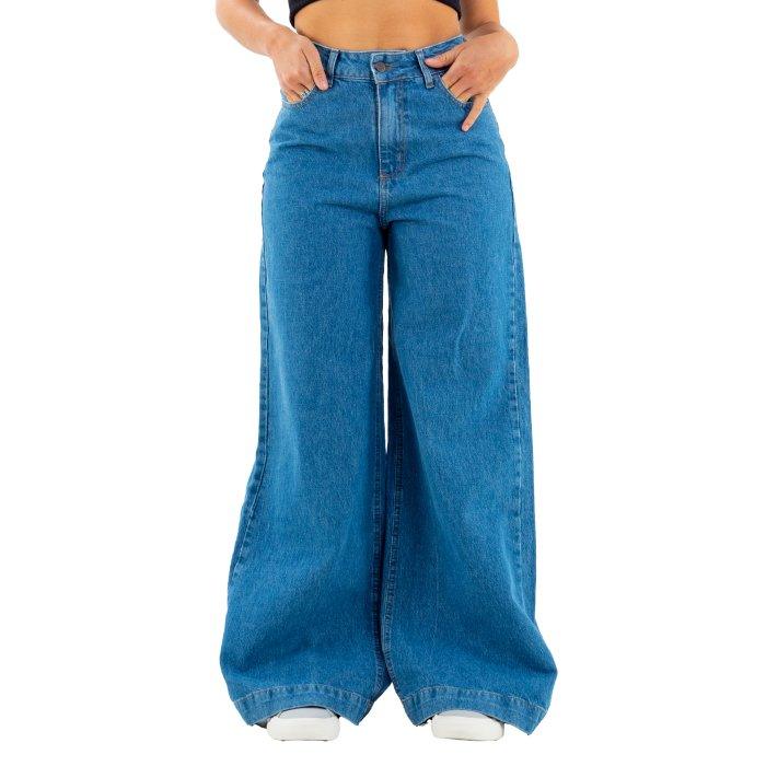 Jean Roxy Perfect Break High Azul - Indy