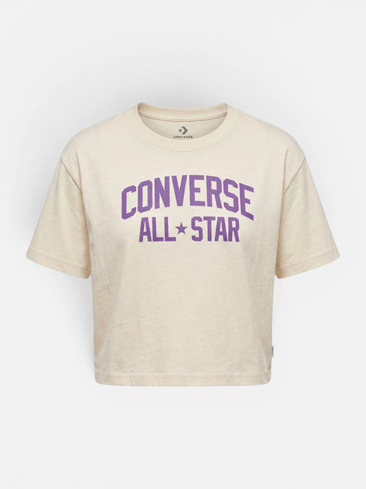 Remera Mujer Converse All Star Classic Tee Blanco