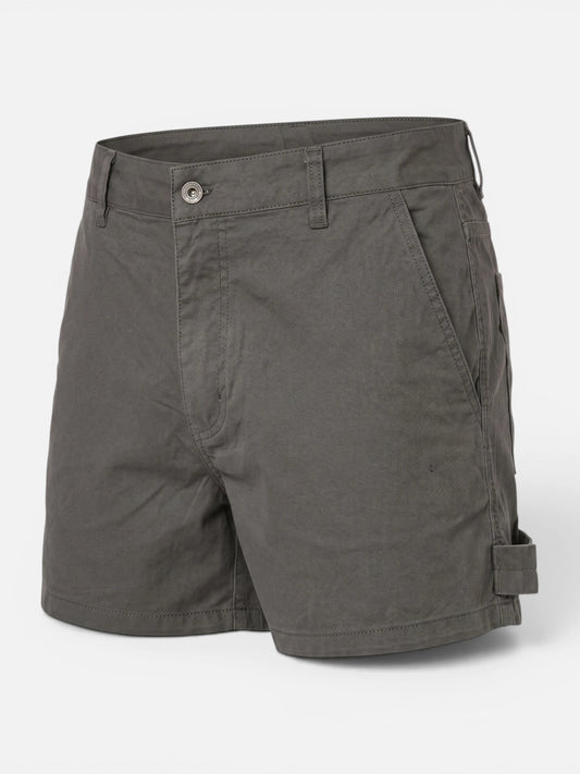 Short Converse Carpenter Recto Elastizado Gris