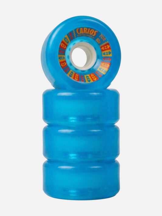 Ruedas Koston Carlos 70 X 42mm 80a Pregastadas