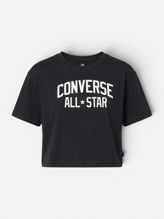 Remera Mujer Converse All Star Classic Tee Negro