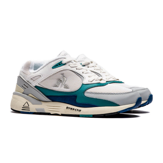 Zapatillas Le Coq Sportif Lcs R1100 Og Blanco Azul Verde Agua