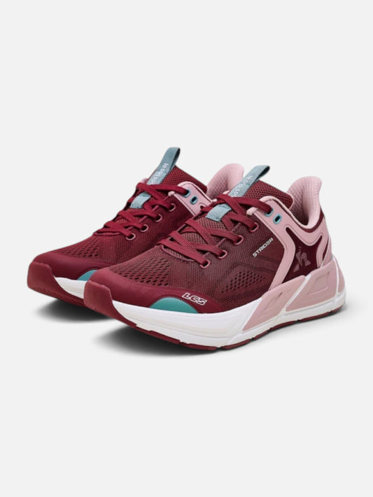 Zapatillas Le Coq Sportif Strider Bordeaux/Rosa/Aqua