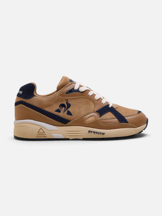 Zapatillas Le Coq Sportif R850 Marron Beige Azul