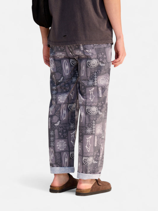 Pantalon Elepants Muelle Negro Gris