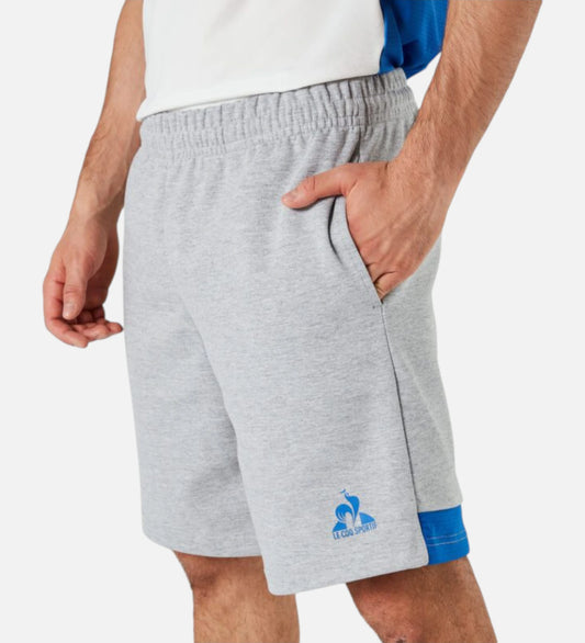 Short Le Coq Sportif Training Short Gris Melange