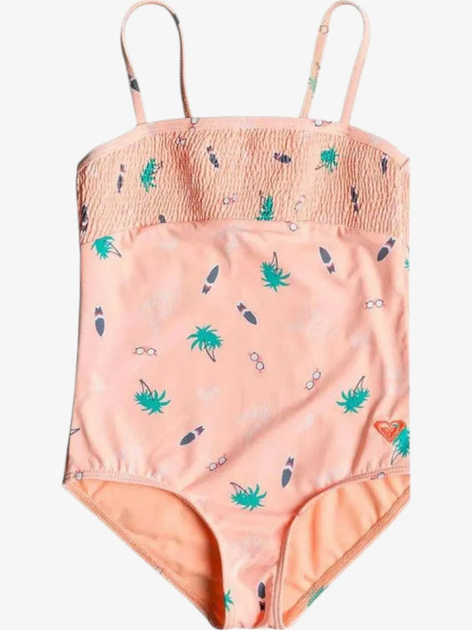 Malla Entera Roxy Salty But Sweet Niña Rosa