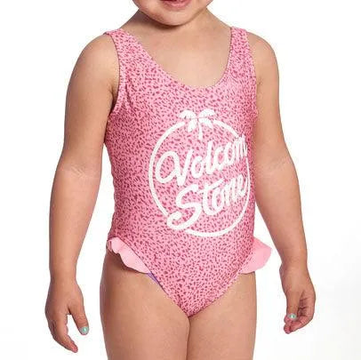 Malla Entera Volcom Pink Leo Rosa - Indy