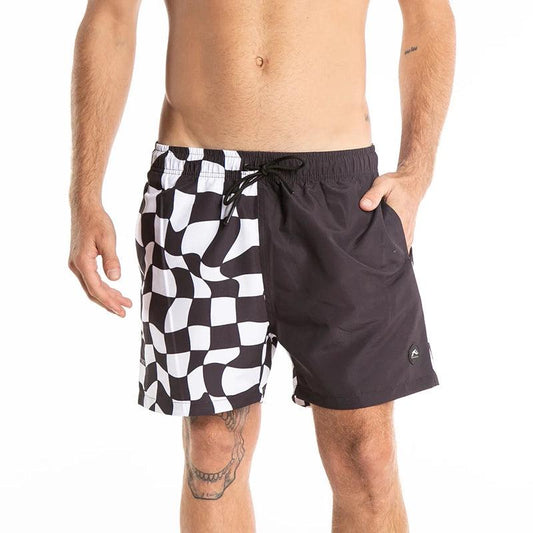 Malla Rusty Seara Bs Negro Blanco - Indy