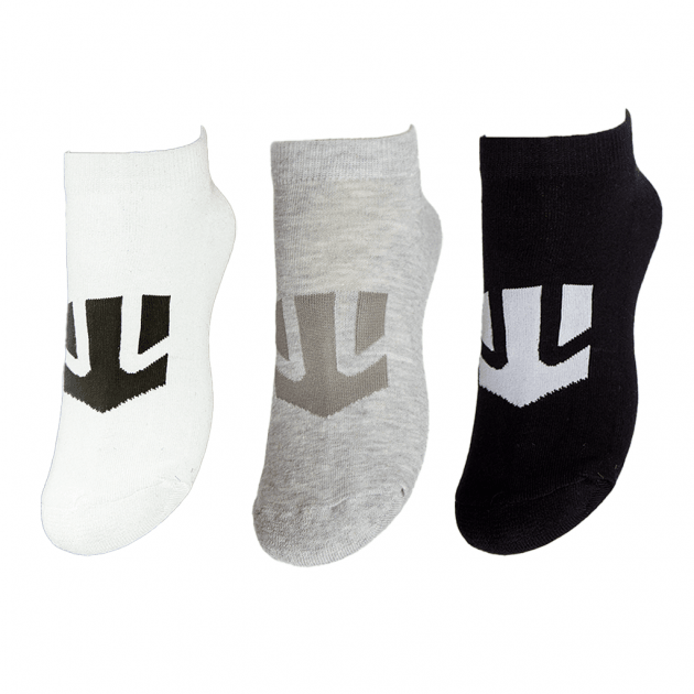 Medias Etnies Mega Ped Negro Blanco - Indy