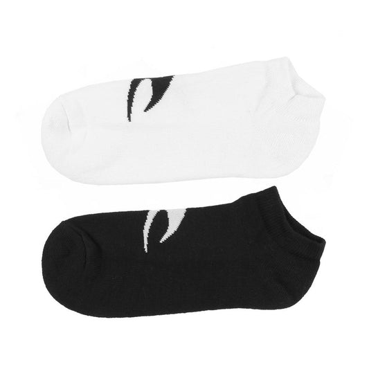 Medias Rip Curl HK Invisible Tow x 2 Negro Blanco - Indy