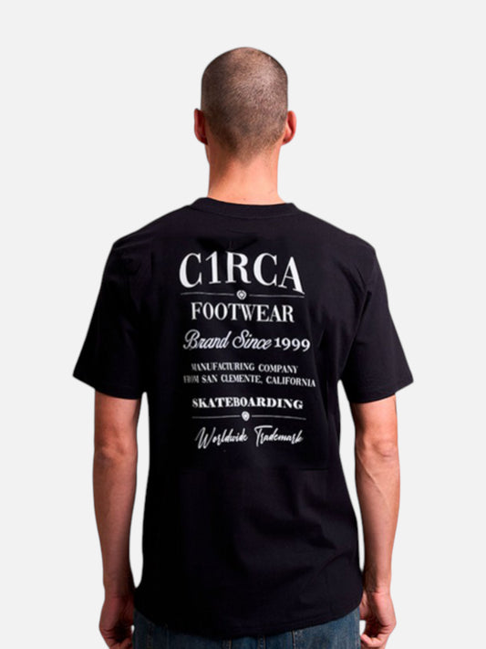 Remera Circa Worldwide Negro