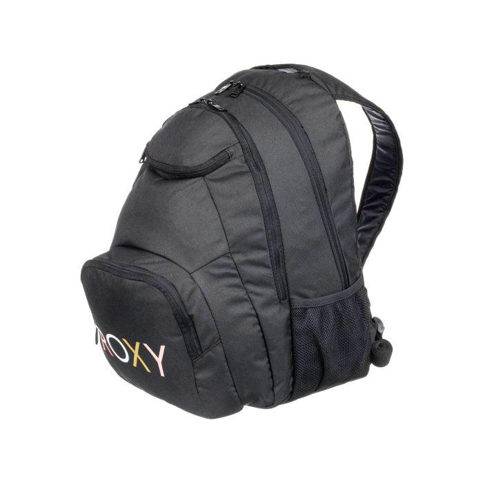 Mochila Roxy Shadow Swell Logo Negro - Indy