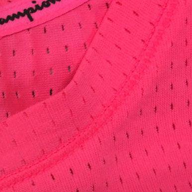 Musculosa Champion Sport Graphic Mujer Rosa Fluor - Indy