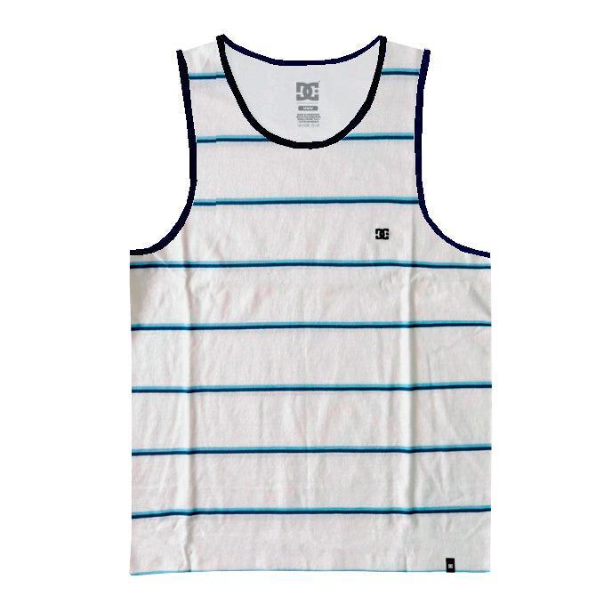Musculosa Dc Spaced Out Stripe Blanco - Indy