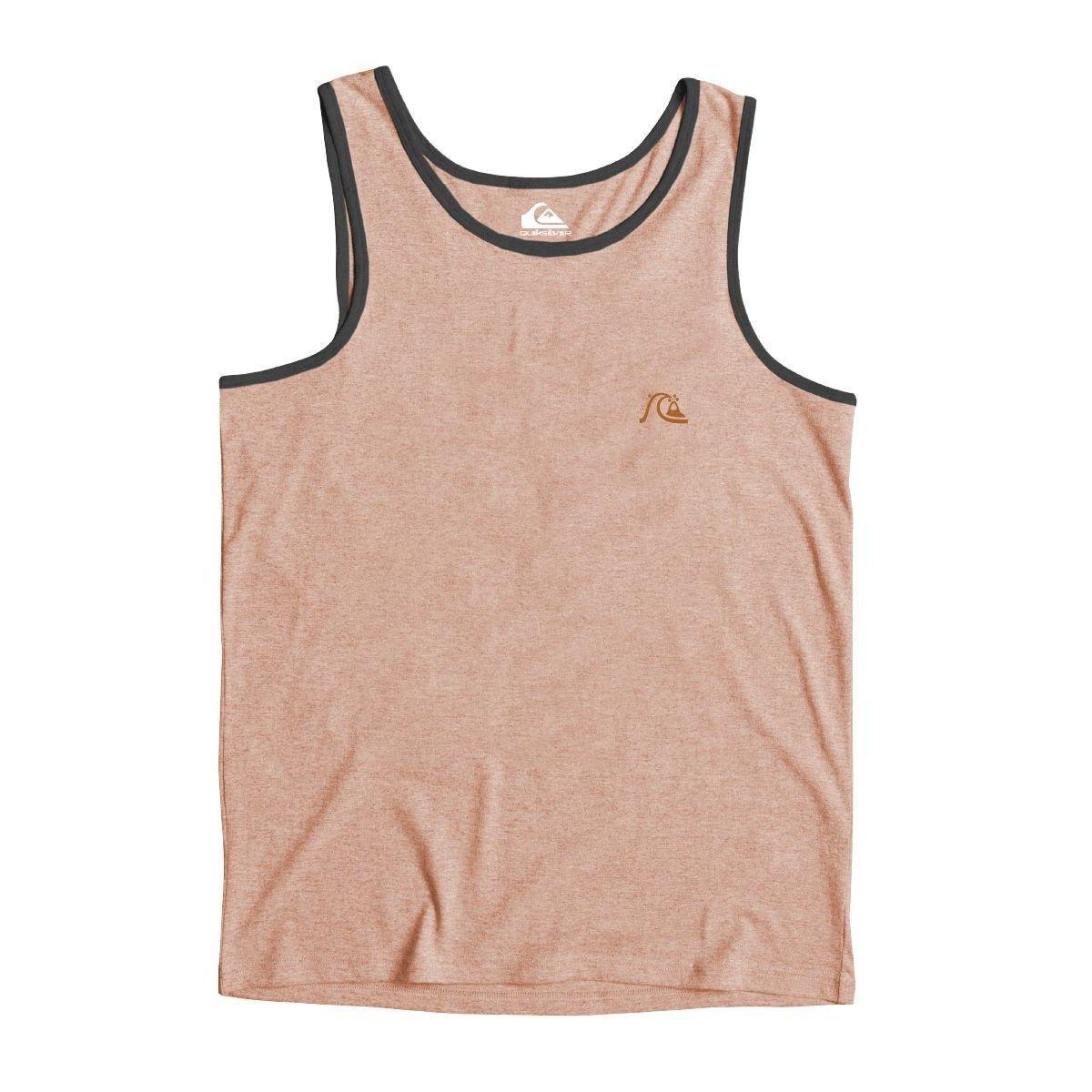 Musculosa Quiksilver Basic Logo Htr Coral - Indy