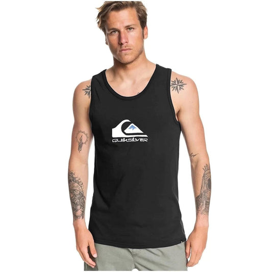 Musculosa Quiksilver Big Logo Negro - Indy