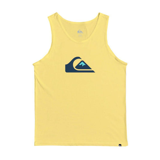 Musculosa Quiksilver Comp Logo Amarillo - Indy