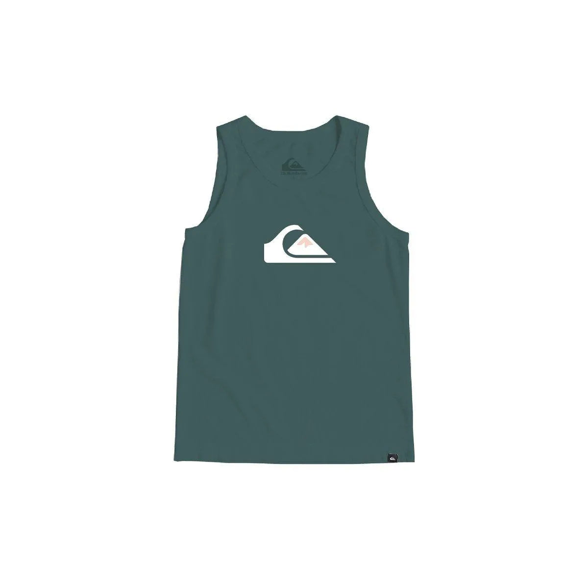 Musculosa Quiksilver Comp Logo Kids Verde - Indy