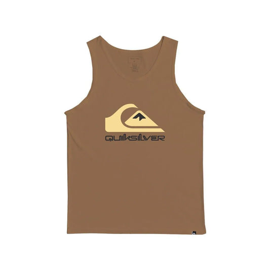 Musculosa Quiksilver Omni Logo Marrón - Indy