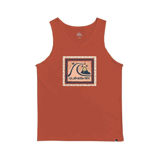 Musculosa Quisilver Square Bubble Boys Oxido - Indy