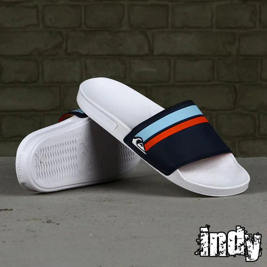 Ojota Quiksilver Bright Coast 2 Blanco Azul - Indy