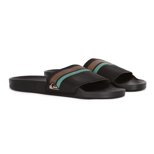 Ojota Quiksilver Bright Coast 2 Negro Marron - Indy
