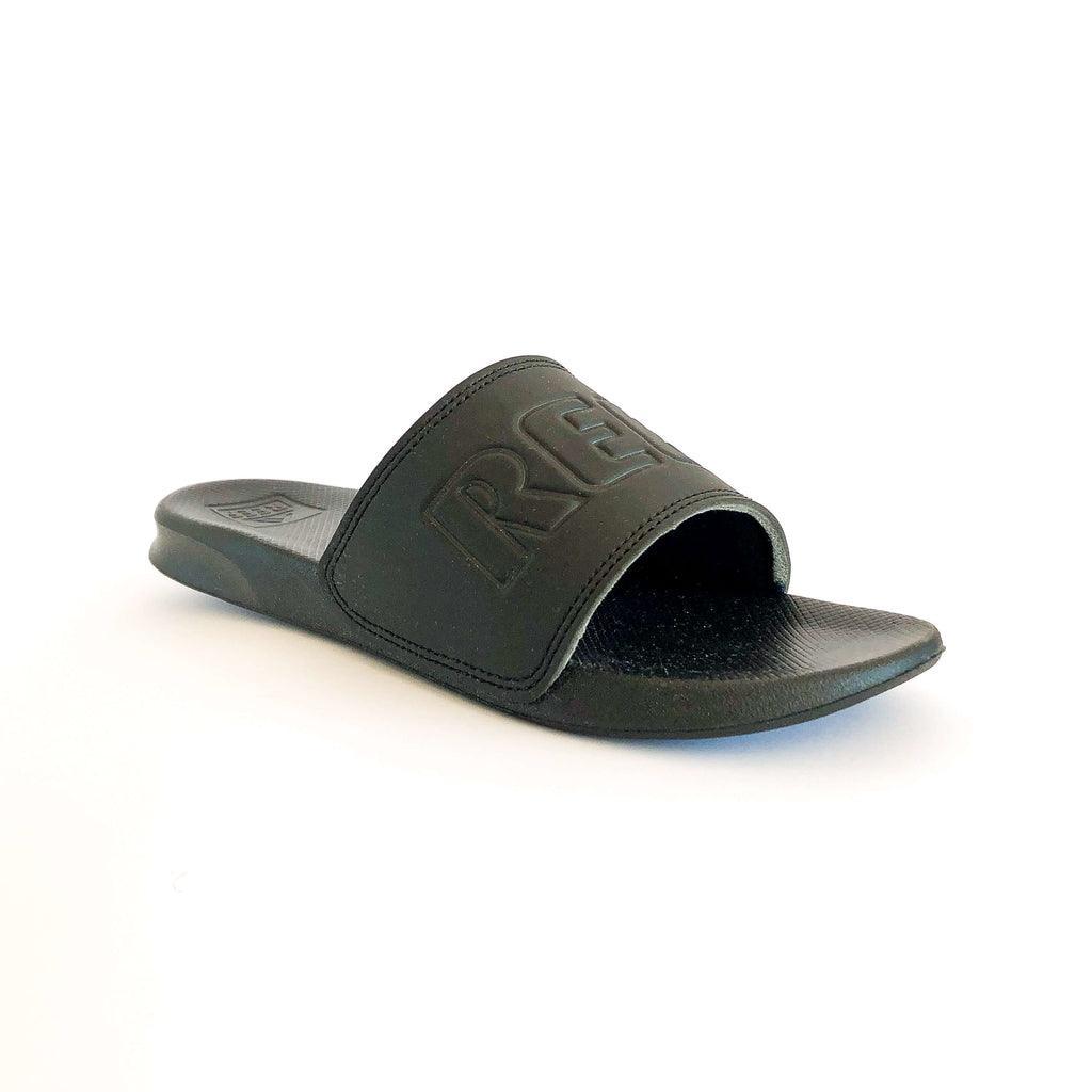 Ojota Reef Slide Ul Negro Negro - Indy