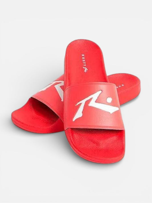 Ojota Rusty Competition Slide Rojo
