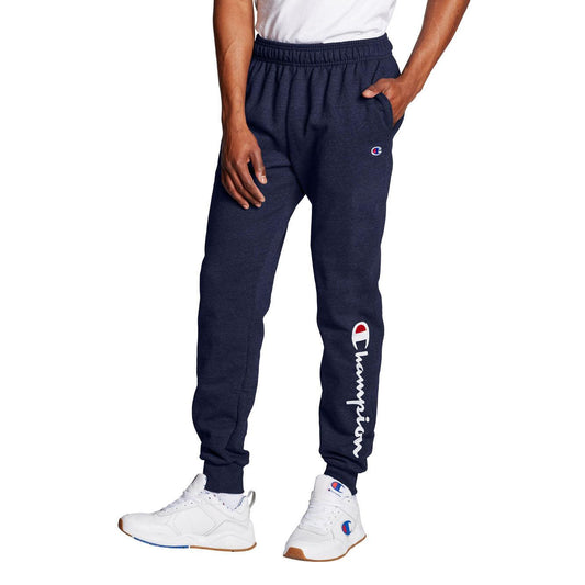 Pantalon Buzo Champion Big Logo Rustic Azul Marino - Indy
