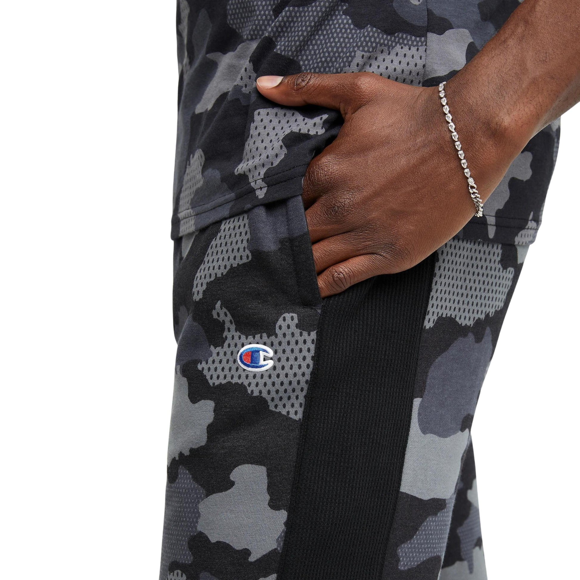 Pantalon Buzo Champion Camuflado Negro - Indy