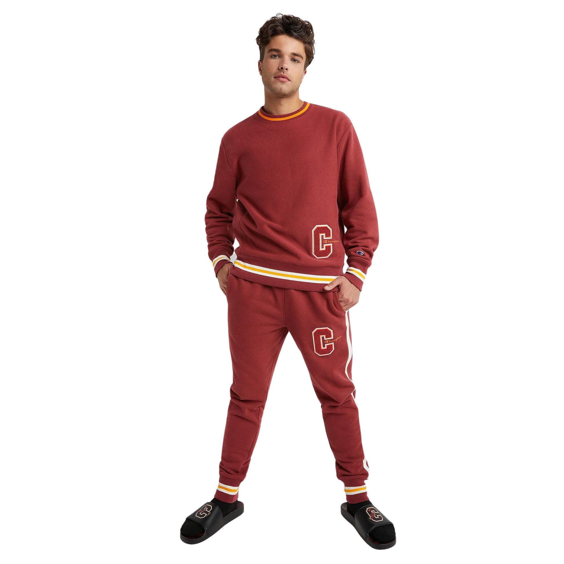 Pantalon Buzo Champion University Bordó - Indy