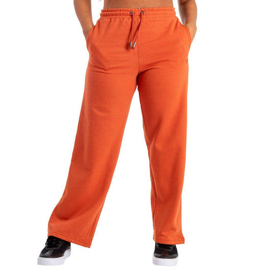 Pantalon Buzo Roxy Basic Logo Oversized Ladrillo - Indy