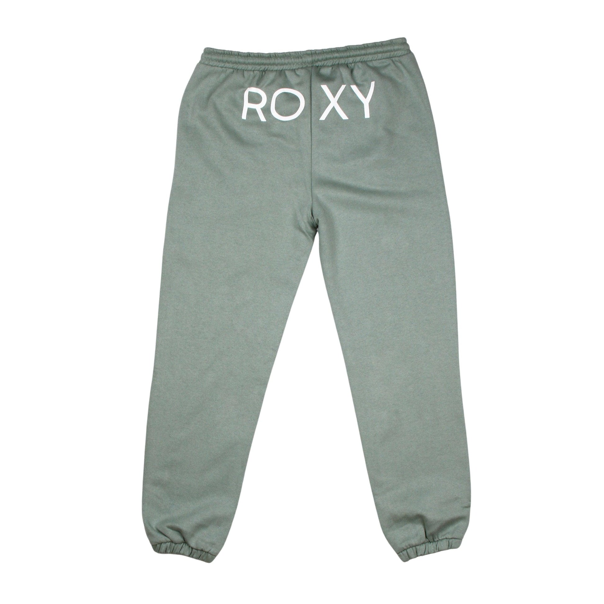 Pantalon Buzo Roxy Logo Verde Claro - Indy