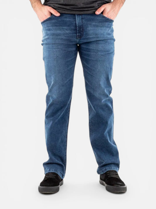 Pantalon Jean Dc Wrk Straight Blue Azul - OUTLET