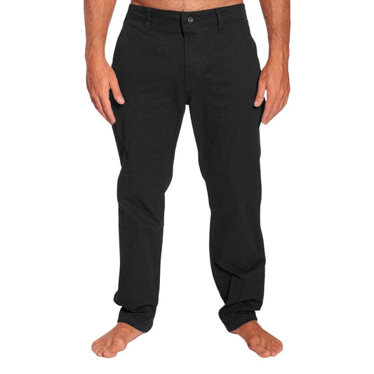 Pantalon Rip Curl Chino Str Fit Basic Negro - Indy