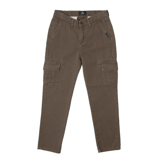 Pantalon Rusty X Charge Cargo Niño Verde Militar - Indy