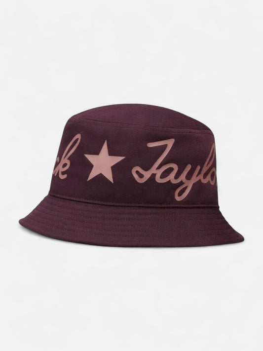 Piluso Converse Bucket Hatblack Bordo