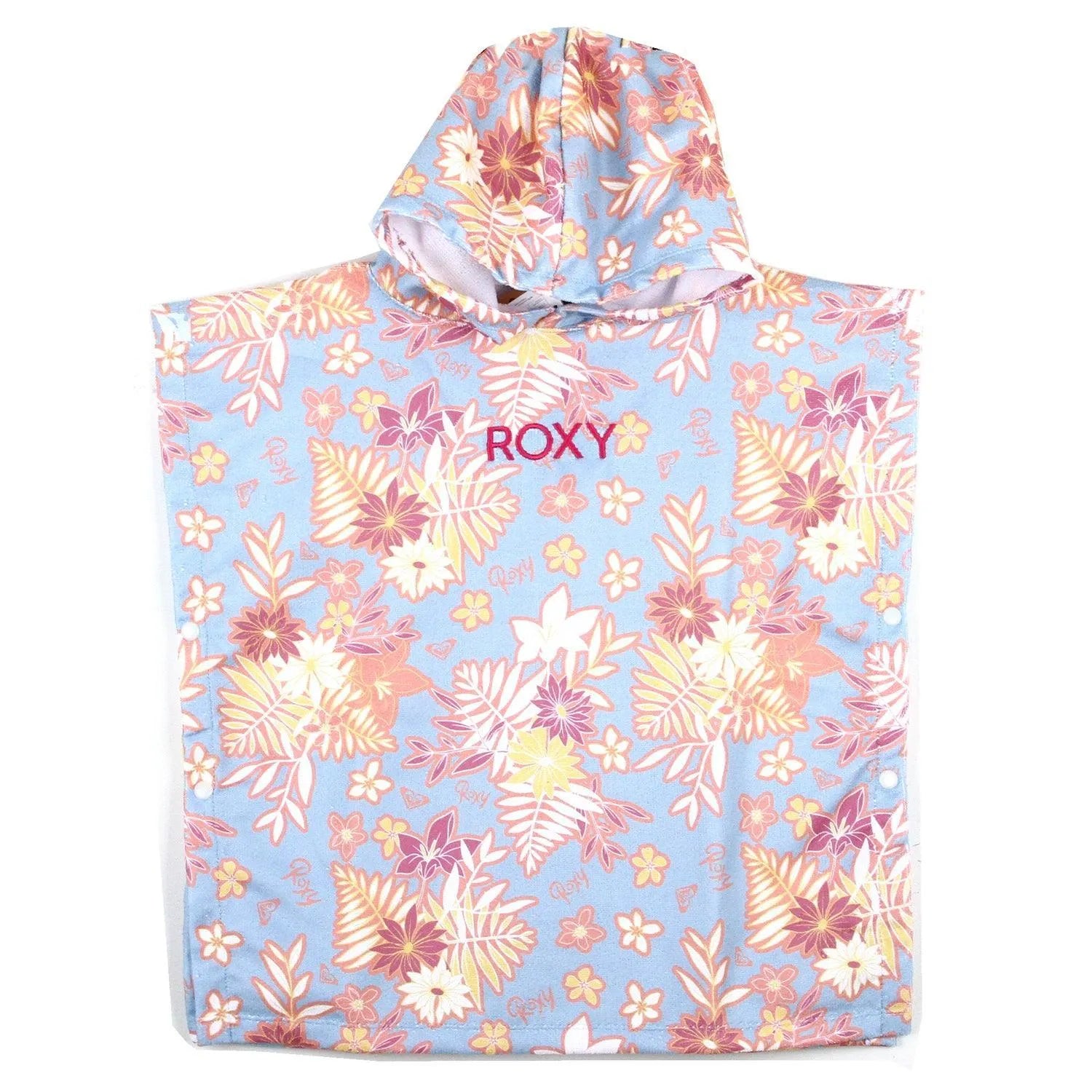Poncho Roxy Logo Child Print - Indy