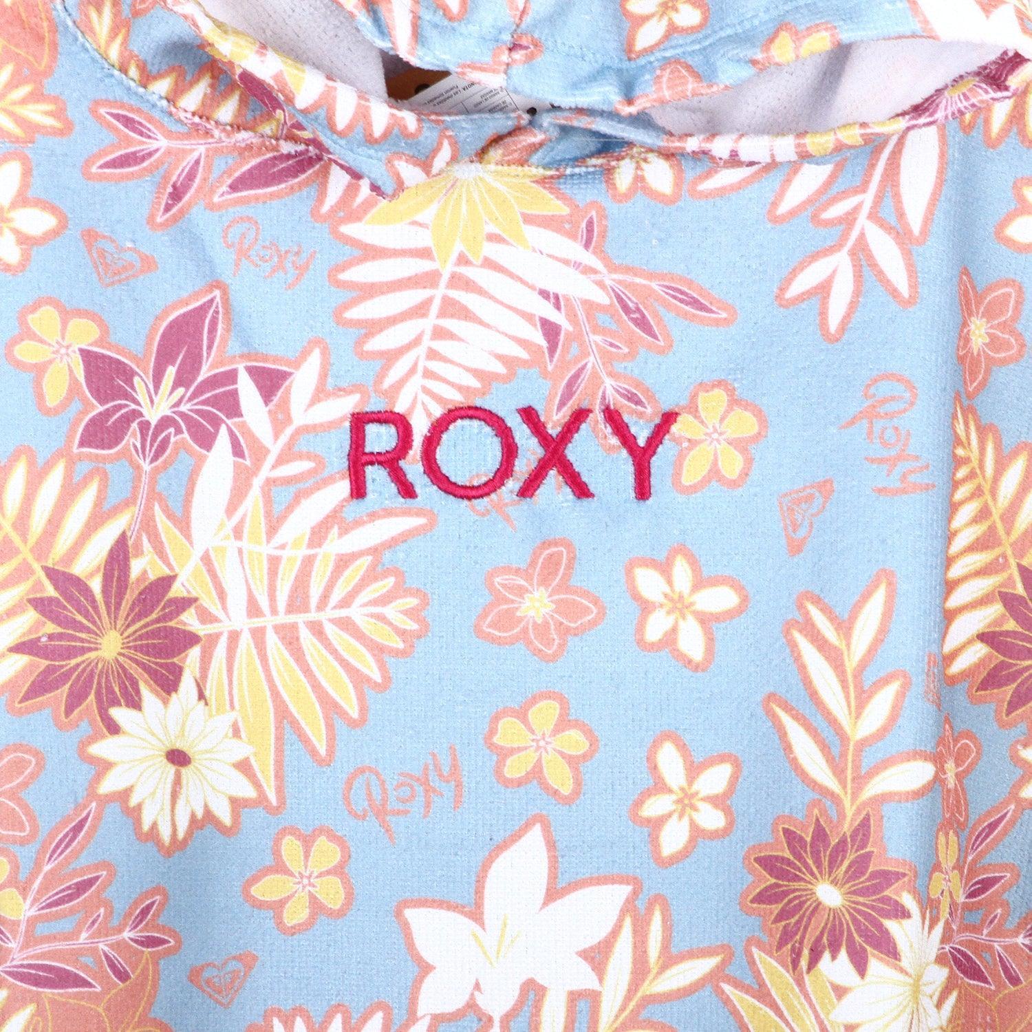 Poncho Roxy Logo Child Print - Indy