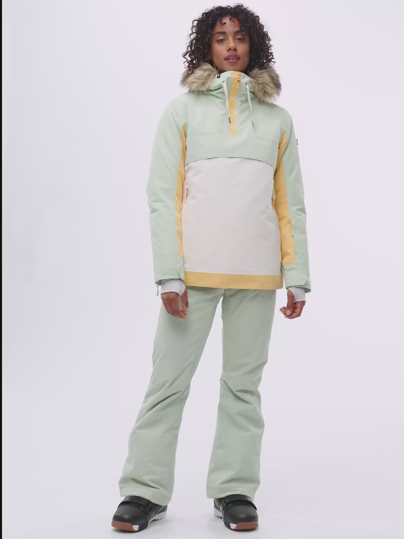 Campera Roxy Snow Shelter Anorak Negro - Indy