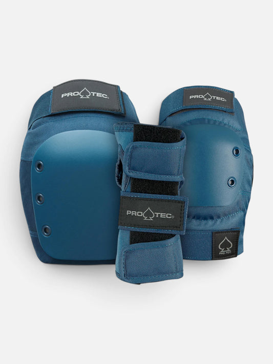 Protecciones Protec Street Adult 3 Pack Pad Set Azul