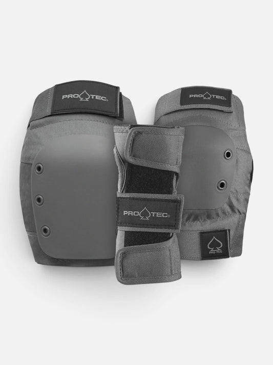 Protecciones Protec Street Adult 3 Pack Pad Set Gris