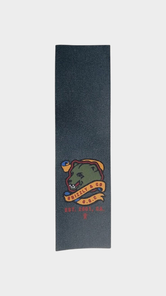 Lija Grizzly Color History Gris Oscuro Print
