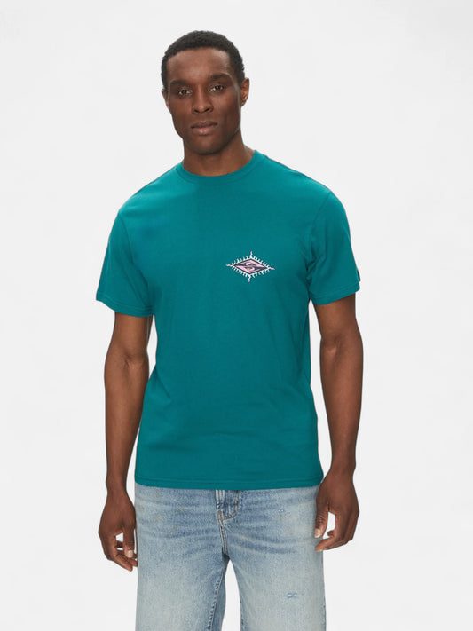 Remera Quiksilver Ev Beach Blast Verde