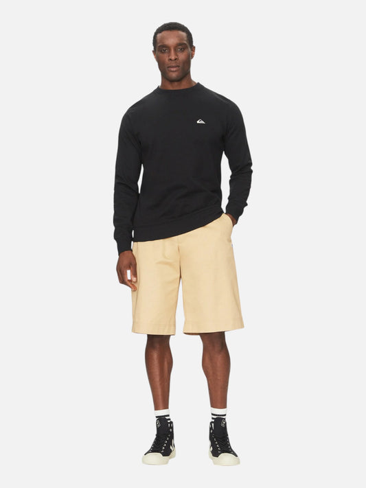 Buzo Quiksilver Crew Basic Negro