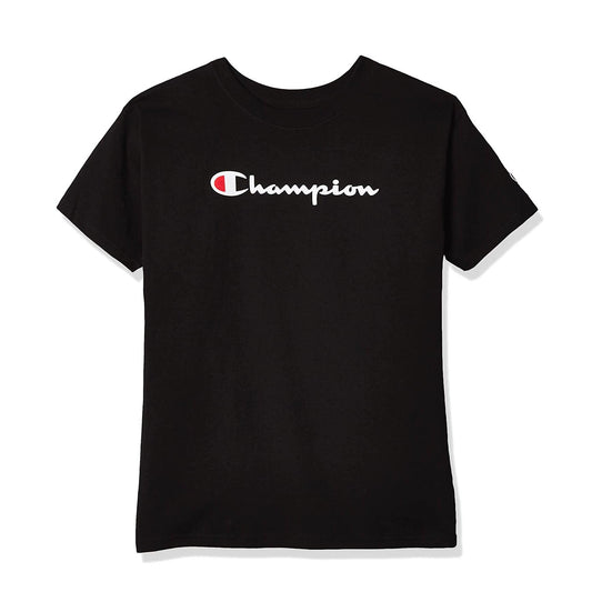 Remera Champion Classic Logo Girl Negro - Indy