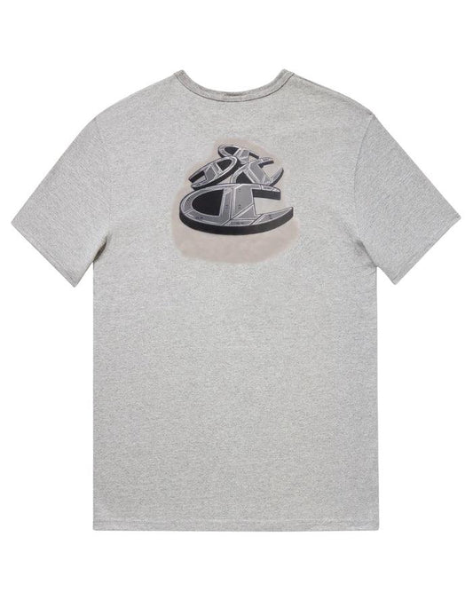 Remera Champion New Logo Gris - Indy