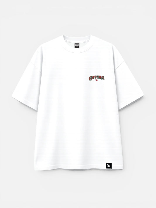 Remera Gotcha Christmas Junior Blanco