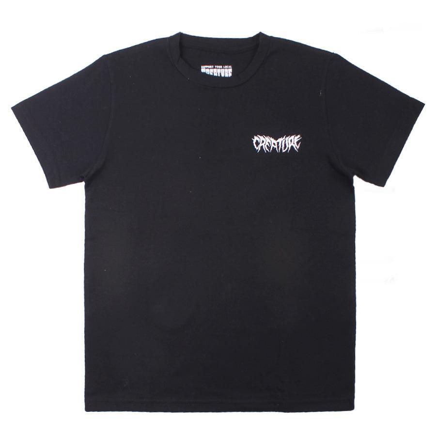Remera Creature Print Boys Negro - Indy